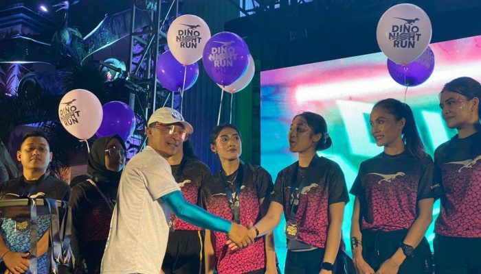 Dino Night Run (DNR) Menjadi Event Lari Malam Pertama, Melintasi Tempat Rekreasi di Jawa Timur Park 3