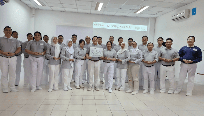 Yayasan Buddha Tzu Chi Indonesia Resmi Melantik Komunitas Relawan Smartfren Cabang Malang dan Surabaya