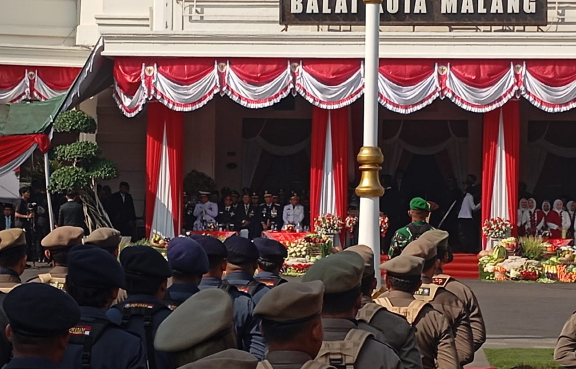 Wali Kota Malang Jadi Irup Dalam Rangka HUT ke-80 Republik Indonesia