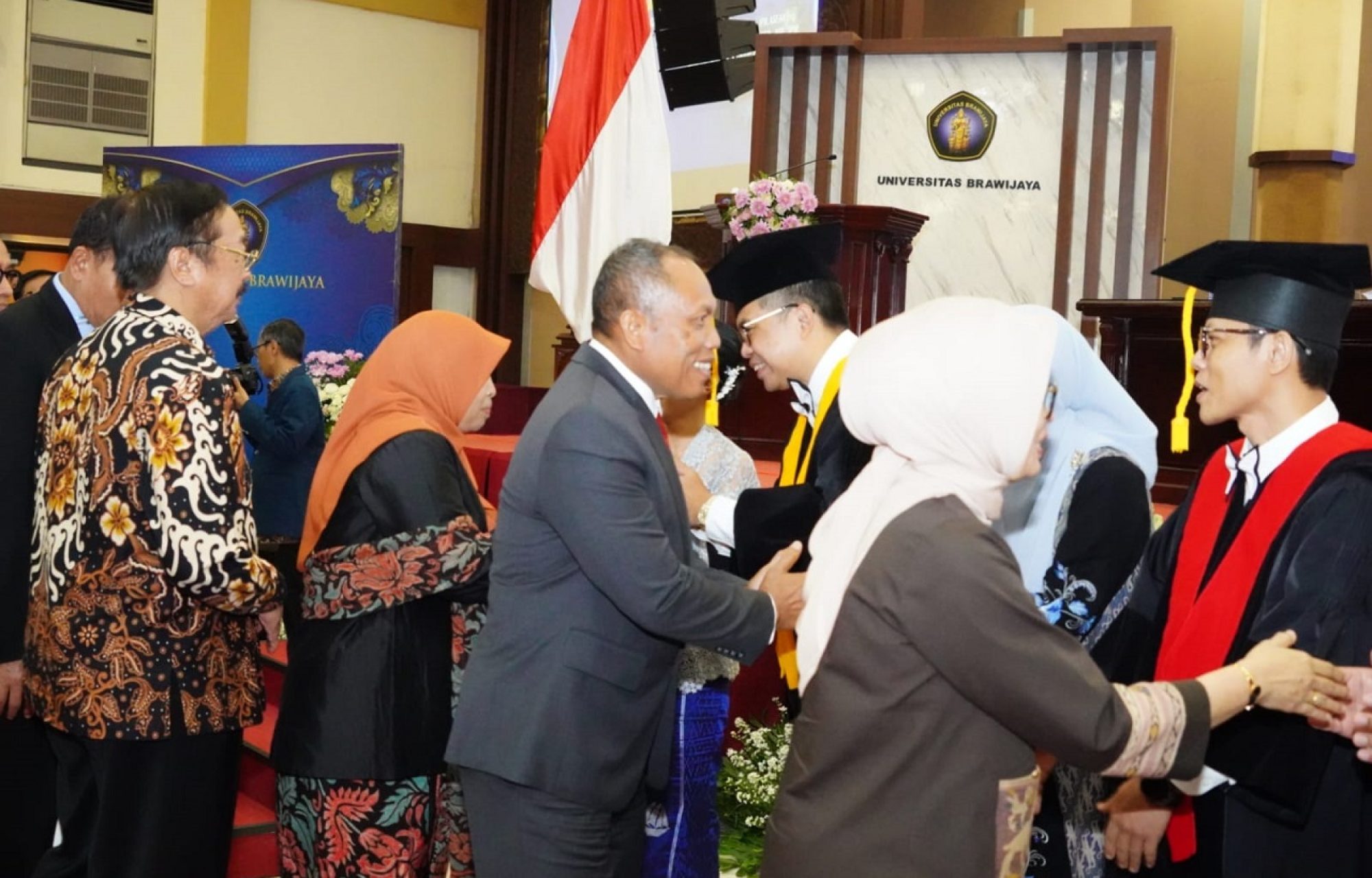 Pangdivif 2 Kostrad Hadiri Pengukuhan Guru Besar di Universitas Brawijaya