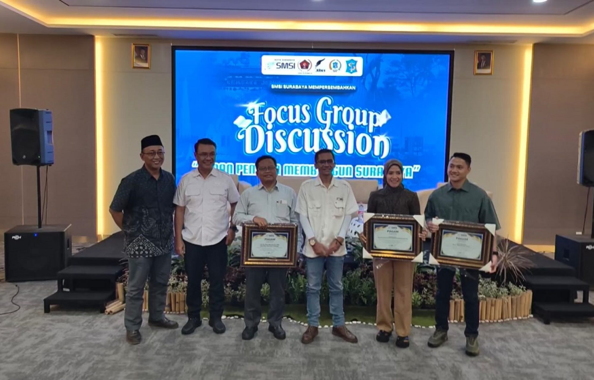 Lewat FGD, SMSI Surabaya Bangkitkan Potensi Pemuda Bangun Kota di Era Digital