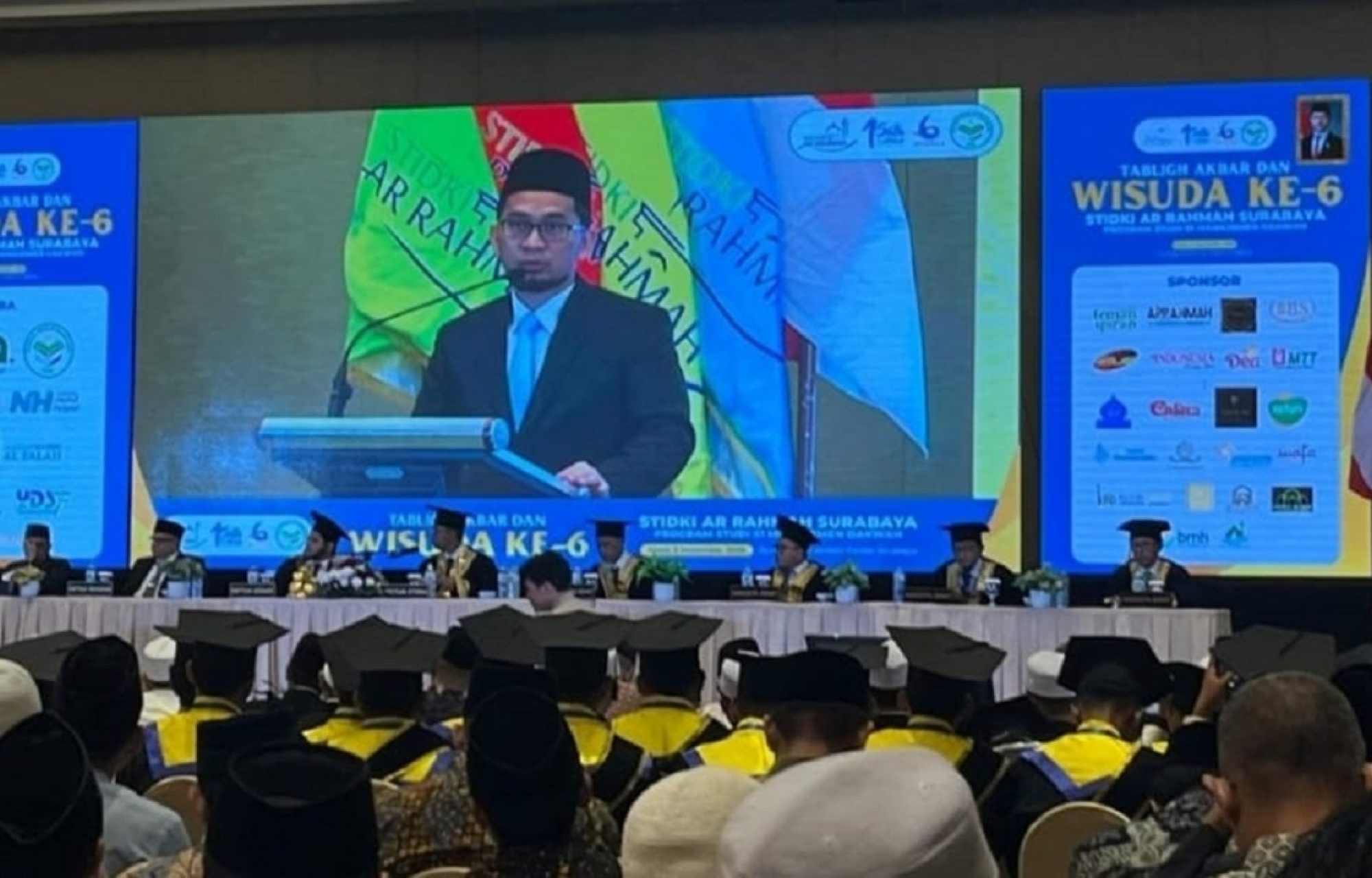 30 Hafidz dan 13 Sanad,  Wisudawan ke-6 STIDKI Ar Rahmah Surabaya Sudah Memakmurkan Masjid se Indonesia
